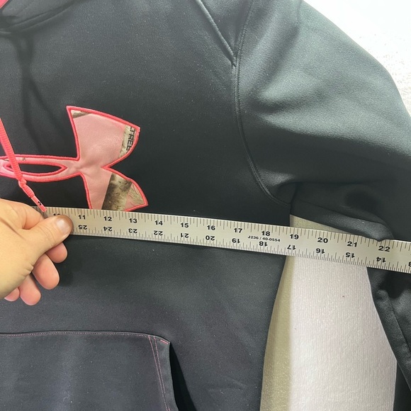 Under Armour Coldgear Realtree Performance Hoodie Sweatshirt Womens S 2489 - Picture 4 of 7